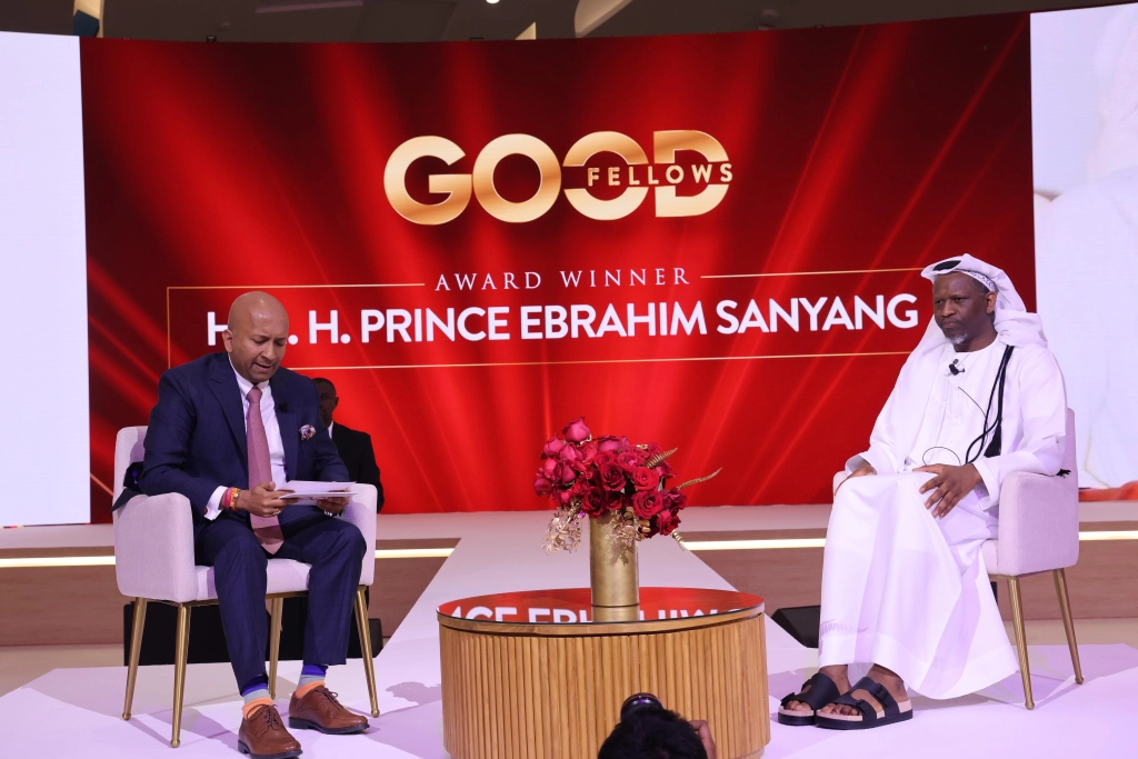 LAKSHMI NARAYANAN & H.R.H. PRINCE EBRAHIM SANYANG