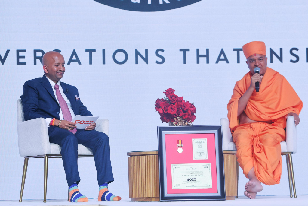 LAKSHMI NARAYANAN & H.H. BRAHMAVIHARI SWAMI